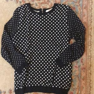 Loft light sweater size small